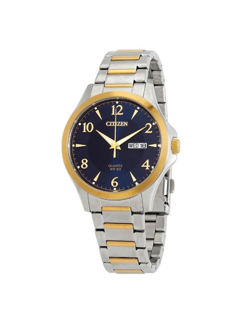 NWT Citizen Quartz Midnight Blue Dial Men's Watch